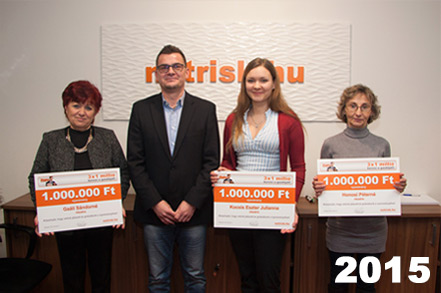 Korábbi nyertesek 2015