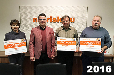 Korábbi nyertesek 2016
