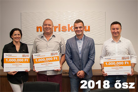 Korábbi nyertesek 2018 ősz