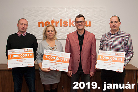 Korábbi nyertesek 2019 január